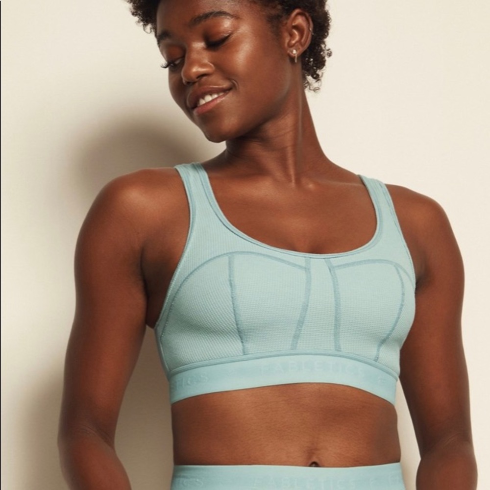 Brushed waffle Cozy lounge bra NEW WITH TAGS